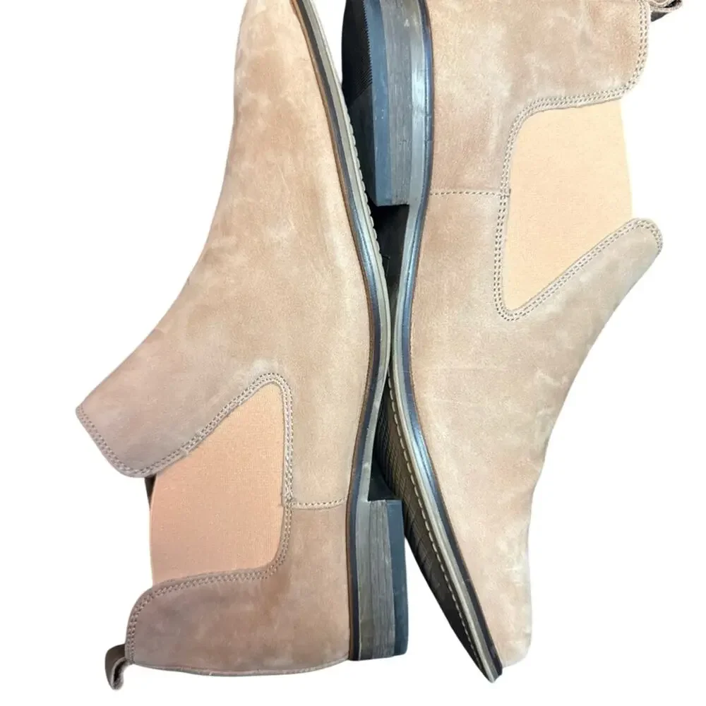 Bar III Sandstone Paxton Chelsea‎ Suede Boot Size 11 Men's